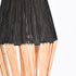 Black & Beige Raffia Ceiling Lamp | Moroccan Handmade Room Ceiling Lampshade